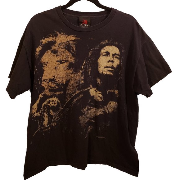 Zion Rootswear Other - ☠️Bob Marley Iron Lion Zion Band Tee